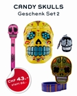 CANDY SKULLS GESCHENK SET 2