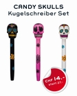 CANDY SKULLS KUGELSCHREIBER SET