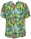 KALAKAUA - ORIGINAL HAWAIIHEMD - GOLDFISH - GREEN