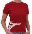 T-Shirt M�chtigkeitsballung - Girl - Stereo red