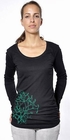 CALLY LONGSLEEVES - BLACK MISTEL