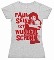 Logoshirt - Pippi Langstrumpf Faul sein - Girl Shirt  Modell: LOS0340936006