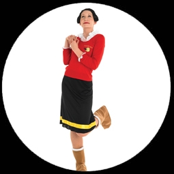 Olivia Kostüm - Olive Oyl Popeye - Klicken für grössere Ansicht