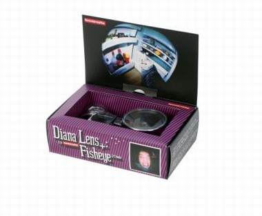 Lomography DIANA+ Fisheye Linse Aufsatz