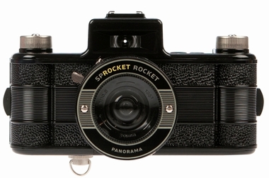 Lomography Sprocket Rocket Kamera - Schwarz