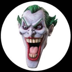 Joker Maske Deluxe Comic Style  - Klicken fr grssere Ansicht