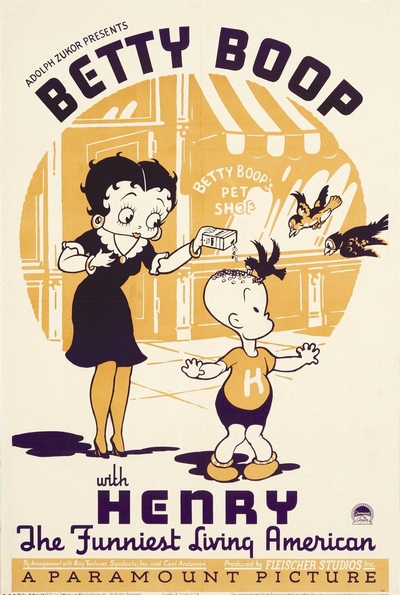 Betty Boop - with Henry - The Funniest Living American