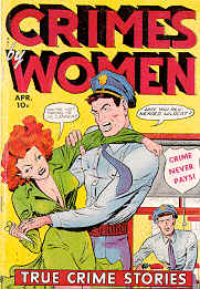 Weird Comics Covers - Crimes by Woman