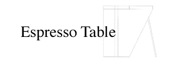 Espresso Table by David Lynch