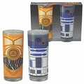 Glser 2er Pack - Star Wars - R2-D2 + C-3PO