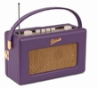 ROBERTS RADIO - KUNSTLEDER CASSIS LILA