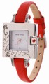 SMALL SQUARE - WEISS/ROT