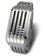 TOKYOFLASH UHR - TOKYOTIME BARCODE WEISS