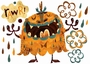WANDAUFKLEBER ALBERTO CERRITENO - ROARING MONSTERS - MINI