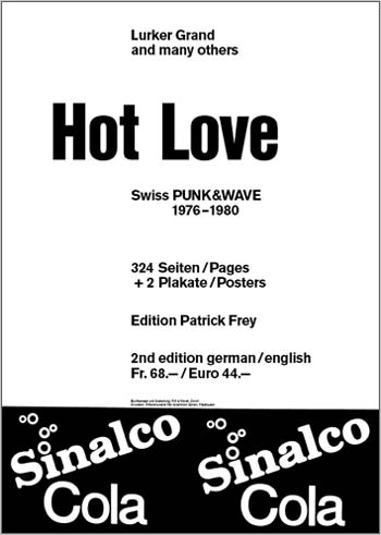 HOT LOVE - SWISS PUNK & WAVE 1976-1980 - AUFLAGE 2