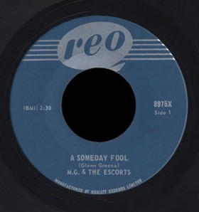 M.G. & THE ESCORTS - A Someday Fool