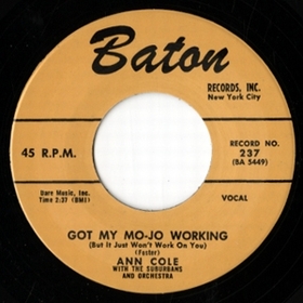 ANN COLE - Got My Mo-Jo Working