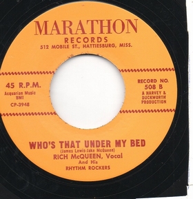 RICH McQUEEN - Who's That Under My Bed