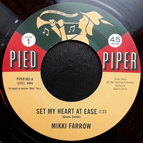 MIKKI FARROW - Set My Heart At Ease