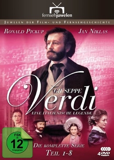 GIUSEPPE VERDI - EINE ITALIENISCHE LEG.  [4 DVD] - Renato Castellani