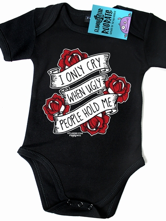 BABYBODY - I ONLY CRY WHEN UGLY PEOPLE HOLD ME auf einer Auslikon Wunschliste / Geschenkidee