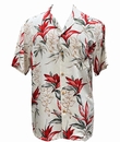 Original Hawaiihemd - Heliconia Paradise - Cream - Paradise Found Modell: HEPCream