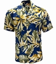 Original Hawaiihemd - Rainforest - Navy - Paradise Found Modell: RFONavyy