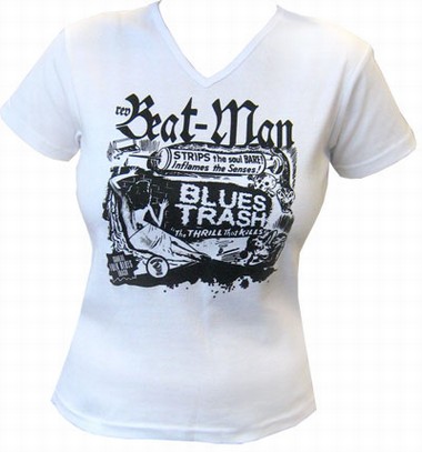 BEAT-MAN - BLUES TRASH - GIRL-SHIRT auf einer Mainz Wunschliste / Geschenkidee