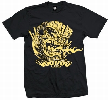 TIKI VOLCANO - MEN SHIRT - SCHWARZ auf einer Regen Wunschliste / Geschenkidee
