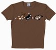LOGOSHIRT - DER KLEINE MAULWURF AUF DER FLUCHT SHIRT