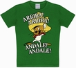 KIDS SHIRT - LOONEY TUNES - ARRIBA! ANDALE! GRN