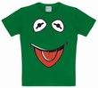 KIDS SHIRT - MUPPETS - FACES KERMIT - GRN