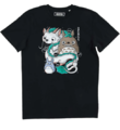 MAGICAL BEINGS TEE - MANGA TOTORO TEE BLACK