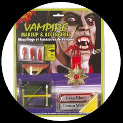 Vampir Makeup & Accessoiries Set