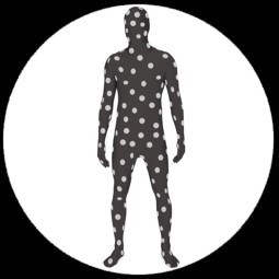 Morphsuit - Punkte - Ganzk�rperanzug - Klicken f�r gr�ssere Ansicht