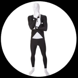 Morphsuit - Smoking Schwarz - Ganzk�rperanzug - Klicken f�r gr�ssere Ansicht