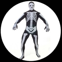 Morphsuit - Skelett schwarz - Ganzk�rperanzug - Klicken f�r gr�ssere Ansicht