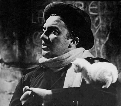 Federico Fellini - mit Katze