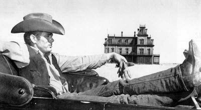 James Dean - mit Cowboy-Hut