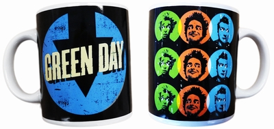 GREEN DAY TASSE - UNO DOS TRE! auf einer G�rwihl Wunschliste / Geschenkidee
