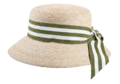Cloche Raffia olive