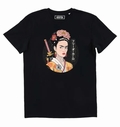 Frida Samourai T-Shirt - Mashup Japan Paint Grafitee T-Shirt