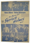 Der Mann der Sherlock Holmes war - Poster - Filmplakat