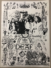ORIGINAL 1970 DEAF PLAKAT