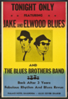 Blues Brothers Playbill Poster Print