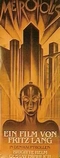  x METROPOLIS LANGBAHNPOSTER