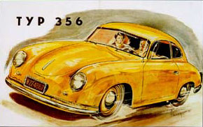 PORSCHE TYP 356 auf einer Berlin Wunschliste / Geschenkidee