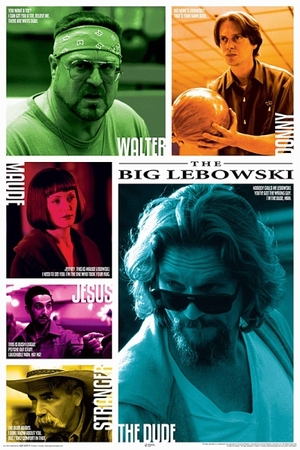 THE BIG LEBOWSKI POSTER ZITATE