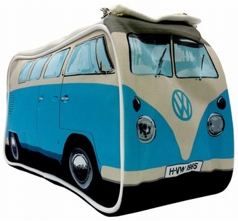 VW BUS T1 KULTURBEUTEL BULLI - BLAU - VOLKSWAGEN auf einer Ettingen Wunschliste / Geschenkidee