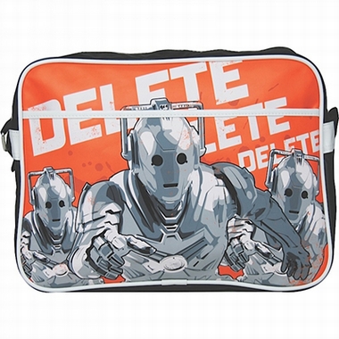 DOCTOR WHO - RETRO SCHULTERTASCHE CYBERMAN auf einer Görwihl Wunschliste / Geschenkidee
